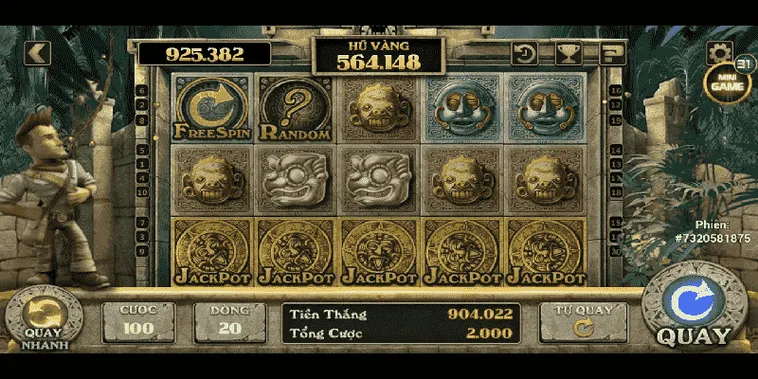 Trò Chơi Nổ Hũ Rừng Xanh Tại ManClub Với Cơ Chế Jackpot Hấp Dẫn